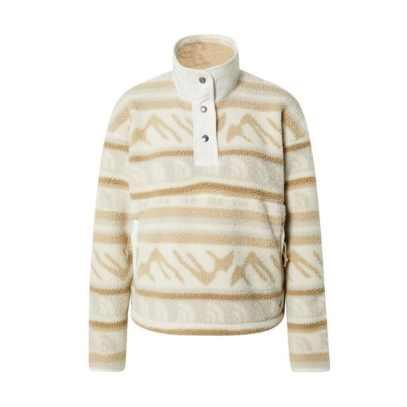 The North Face Printed Cragmont Fleece Long-Sleeve Quarter-Snap Sweatshirt - Picture 3 of 14